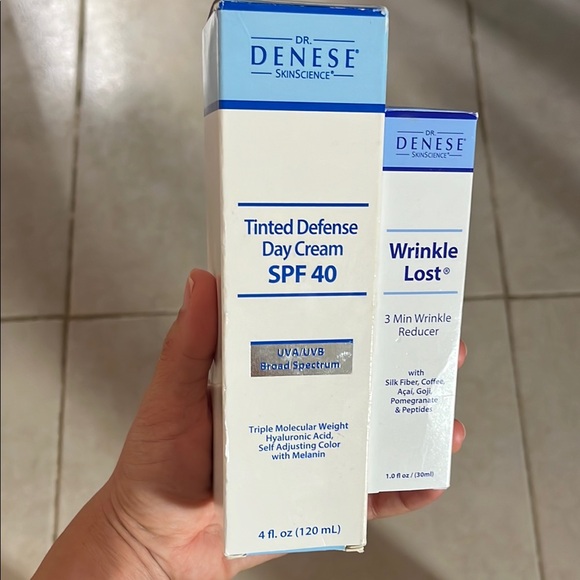 TikTok Viral Dr. Denese Defense Day Cream SPF 40 & 3 minute wrinkle reducer